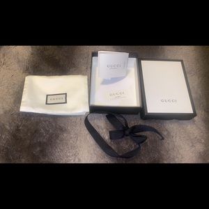 Box , dust bag , Gucci